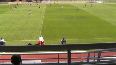 Sur les bords des terrains de football, les recruteurs scrutent et prennent des notes. Ici lors de la sélection pour l'Institut national du football de Clairefontaine. Photo (c) M.D.