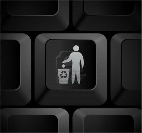 7568218-recycle-icon-on-computer-keyboard-original-illustration