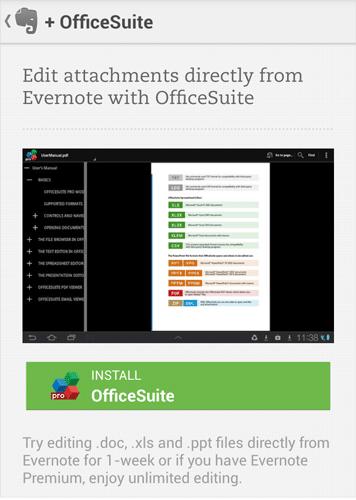 android officesuite #Evernote, Office Suite et #Android, le top pour vos documents !