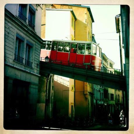 Cable car in Lyon
