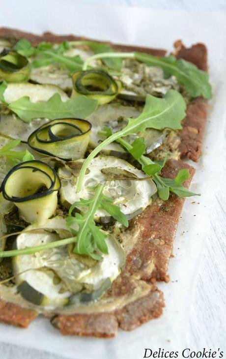 tarte IG bas pistou fanes carottes