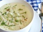 Soupe froide gaspacho concombre