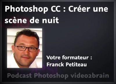 Scène nuit dans PS CC