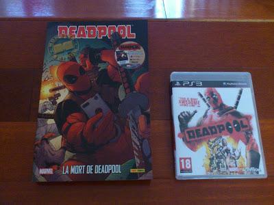 Cool, j'ai reçu mes cadeaux Deadpool gagnés à un concours!