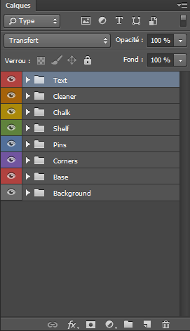 Calques Photoshop