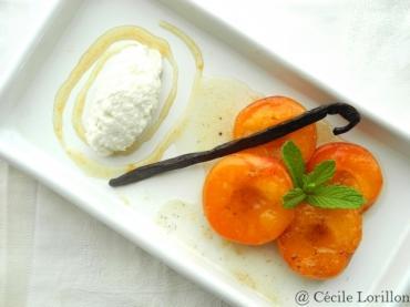  Abricots bio au caramel à l'huile de coco et à la vanille 