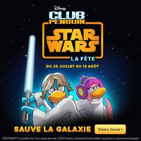 La fête Star Wars™ ouvre ses portes dans Club Penguin, le monde virtuel jeunesse de Disney !