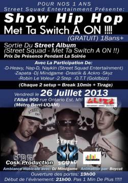 Show Hip Hop  Met Ta Switch a on