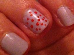 Accent nail avec le dotting tool de Boujois ... [To buy or not to buy et Hip Anema]...