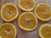 Tranches d'oranges séchées (idée déco table)