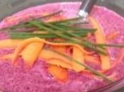 entree d’ete soupe betterave melon