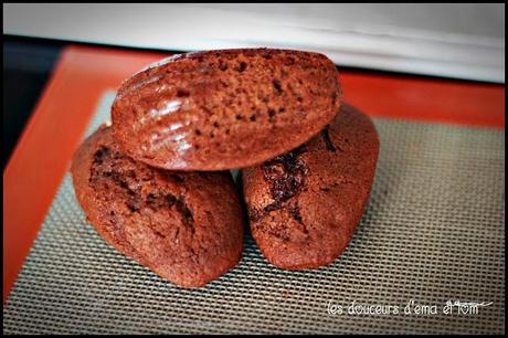 Madeleines tout chocolat