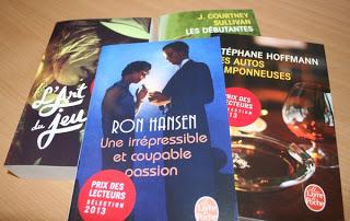 [Juin] Réceptions du mois