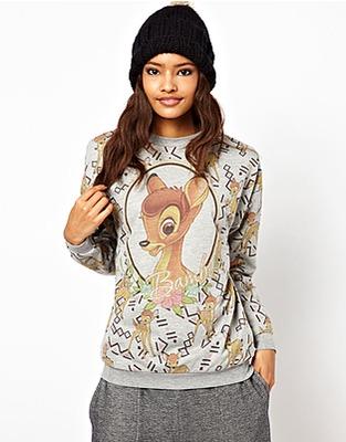 Question existentielle du jour : Pourquoi Bambi est aussi tendance en mode ???