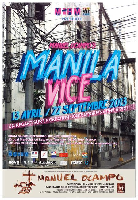 Sète : Expo Manuel Ocampo