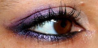[Tuto photos] Un make-up rapide dans les tons violets