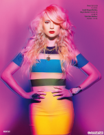 Candice Accola toute en couleurs pour Nouveau Magazine