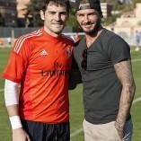 Beckham rend visite au Real à LA