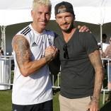 Beckham rend visite au Real à LA