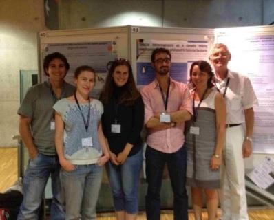 Jason D. Whittington (CSM/CNRS/CEES), Céline Le  Bohec (CSM), Cindy Cornet (CSM), Robin Cristofari (CSM/CNRS), Florence  Descroix-Comanducci (CSM/DPOI), S.E. M. Patrick Van Klaveren (DPOI). Photo © CSM