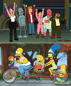 Simpsons-Futurama