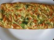 Cake tout léger surimis légumes