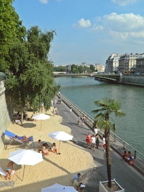 Paris Plage, credit photo www.thetravelmanifest.com