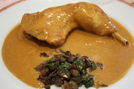 La Voûte Chez Léa Poulet au vinaigre de vin vieux