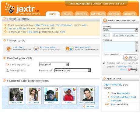 JaxtR, le téléphone 2.0