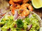Petit repas chez Liz, Cookening, voyage Mexique, guacamole crevettes épicées Tout programme disfrutar