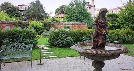 Giudecca : le jardin de l'ancien couvent des Zitelle