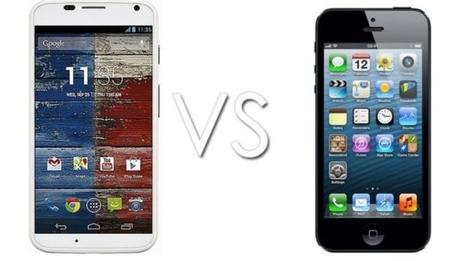 iPhone 5 Vs Moto X: Comparatif...