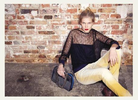 Collection hiver 2013-2014 Roseanna - pantalon velours jaune