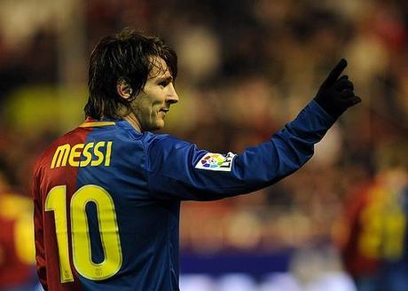 Lionel Messi de FC Barcelone 