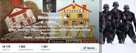 Les 1381 followers d’un nazi sur Twitter