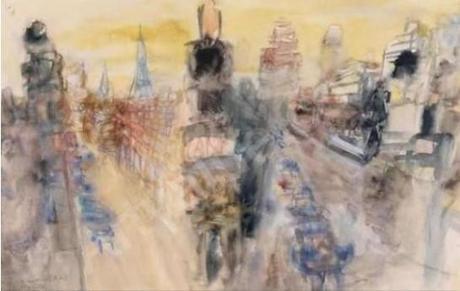 Kurt Moldovan aquarelliste autrichien du 20ème siècle