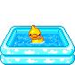 gif piscine gonflable