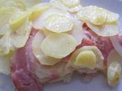 Gratin pommes terre léger façon tartiflette cancoillotte