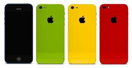 Nouveau concept en vidéo d'un iPhone 5S Colors...