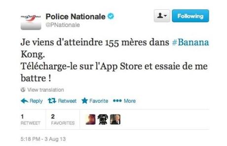 Le Tweet de la police Nationale qui fait scandale