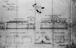 Plan de la station de relevage de Sant' Andrea
