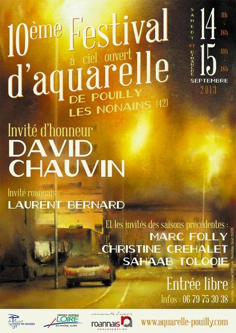 10ème Festival d’aquarelle à ciel ouvert de Pouilly-les-Nonains
