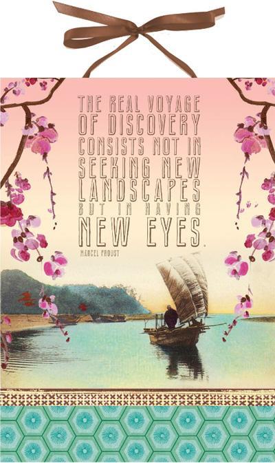 PAPAYA : Voyage Art Panel Print PAPAYA : Voyage Art Panel Print