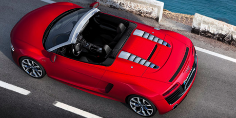 MOTEUR : Lâ€™Audi R8 Spyder, la sportive dĂŠcapotable !