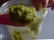 Purée petits pois, carotte, jambon paprika partir mois