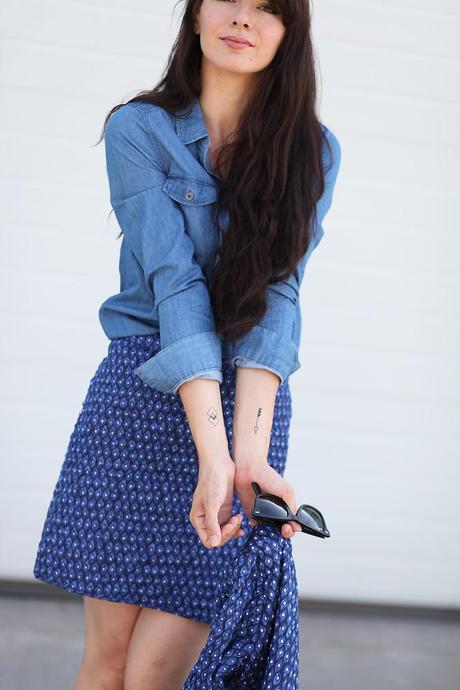 tendance ikat Totally blue