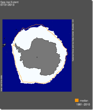 Nouveau record absolu pour la banquise antarctique