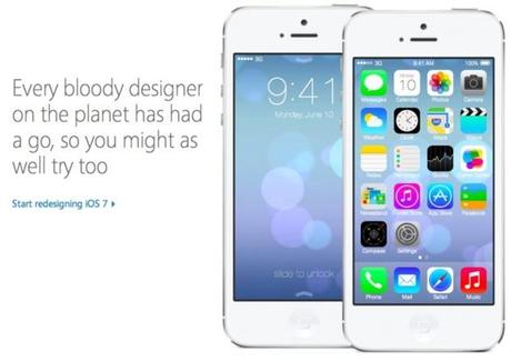 Concevez voys même votre iOS 7 sur iPhone...