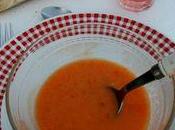 Soupe poivrons rouges