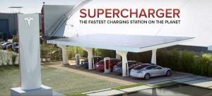 Le réseau supercharger, les stations-services de recharge de Tesla